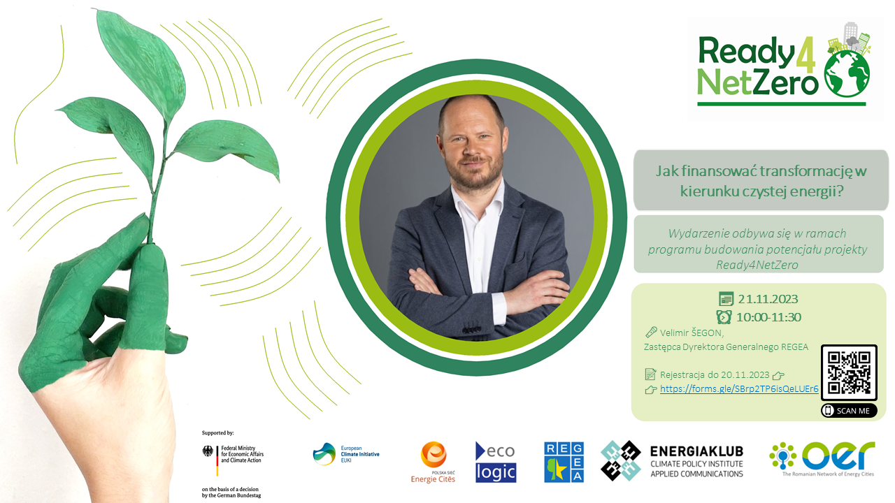 Ready4NetZero drugi webinar grafika